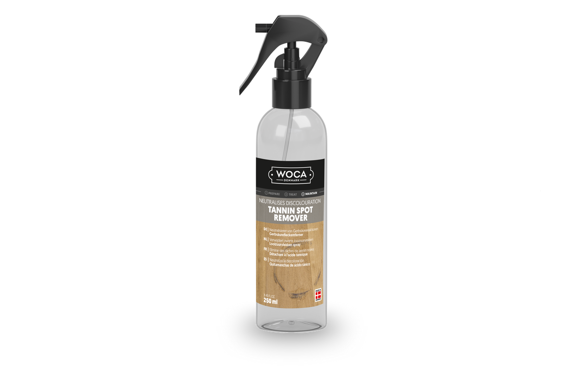 Tannin Spot Remover di Woca: La Soluzione Definitiva per le Macchie su Parquet e Legno
